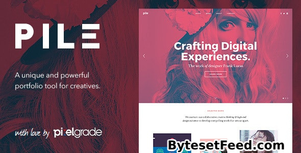 PILE v2.5.1 - An Uncoventional WordPress Portfolio Theme