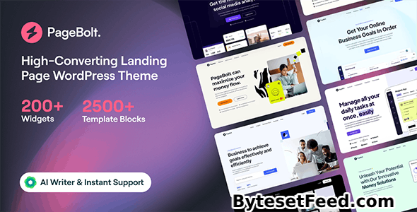 PageBolt v2.0.15 - Landing Page WordPress Theme