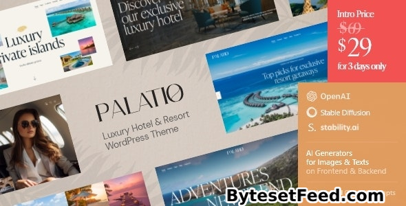 Palatio v1.0 - Luxury Hotel & Resort WordPress Theme