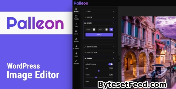 Palleon v3.6.2 - WordPress Image Editor