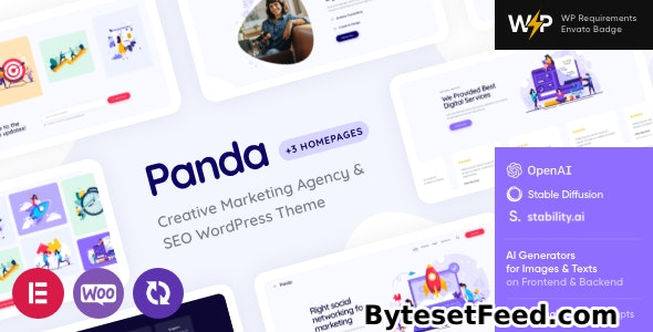 Panda v1.17 - Creative Marketing Agency & SEO WordPress Theme