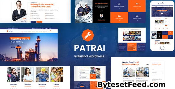 Patrai Industry v2.4 - Industrial WordPress