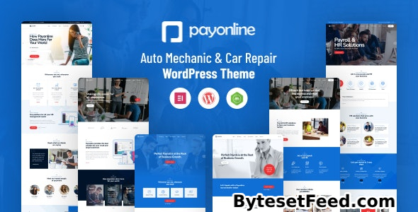 Payonline v2.8 - Online Payroll and HR Software WordPress Theme