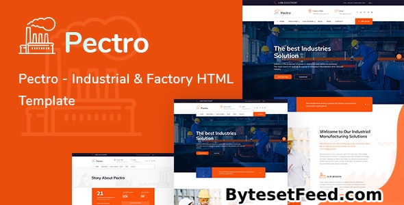 Pectro - Industrial & Factory HTML Template