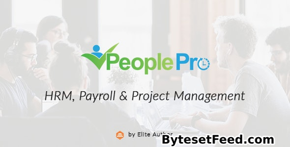 PeoplePro HRM v1.2.10 - Payroll & Project Management