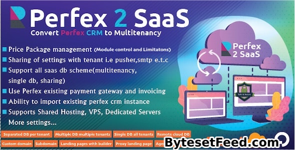 Perfex CRM SaaS Module v0.2.2 - Transform Your Perfex CRM into a Powerful Multi-Tenancy Solution