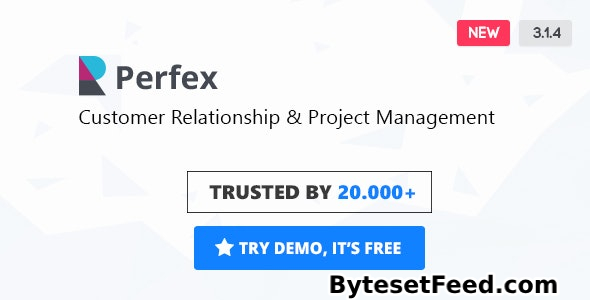 Perfex v3.1.1 - Powerful Open Source CRM