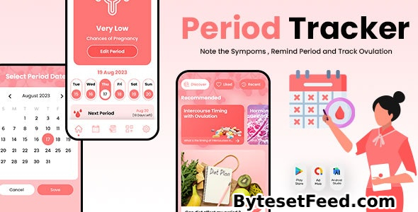 Period Tracker - Clue Period - My Calendar - Ovulation Tracker - Fertilo Period - Health Tracker