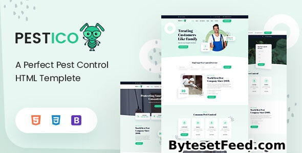 Pestico - Pest Control Services HTML Template