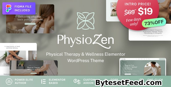 PhysioZen v1.0.1 - Chiropractor & Physiotherapy Wellness WordPress Theme