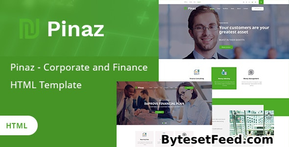 Pinaz - Corporate and Finance HTML Template