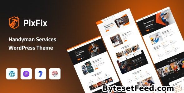 PixFix v1.0 - Handyman Services WordPress Theme
