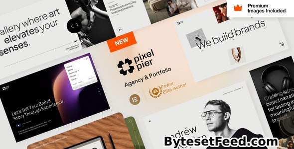 Pixelpiernyc v2.0 - Creative Agency and Portolio WordPress Theme