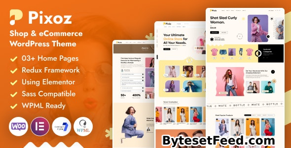 Pixoz v1.0 - Fashion Shop & eCommerce WordPress Theme