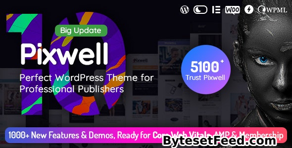 Pixwell v10.8 - Modern Magazine