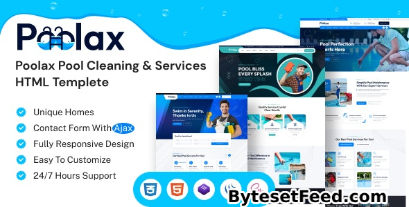 Poolax v1.0 - Pool Cleaning & Services HTML Template