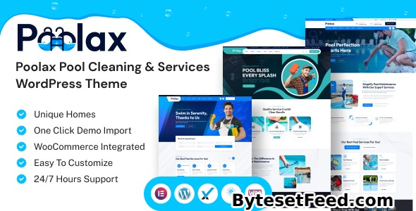 Poolax v1.0 – Pool Cleaning & Services WordPress Theme