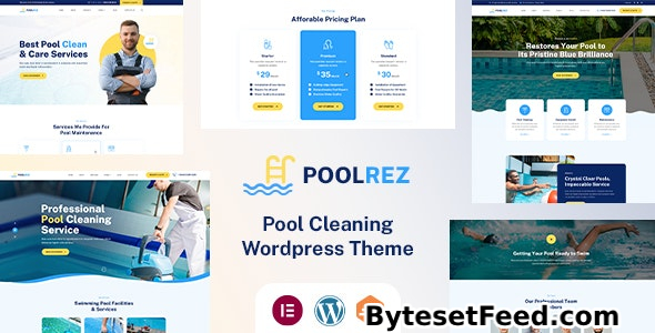 Poolrez v1.0 - Pool Cleaning WordPress Theme