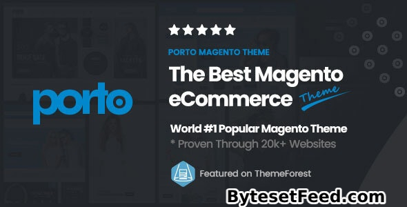 Porto v4.0.5 - Ultimate Responsive Magento Theme