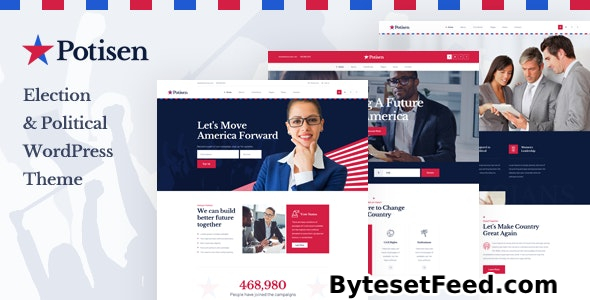 Potisen v1.1.8 - Election & Political WordPress Theme