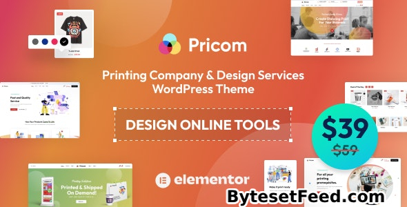 Pricom v1.5.0 - Printing Company & Design Services WordPress theme