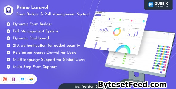 Prime Laravel v3.0.4 - Form Builder & Poll Management System - nulled