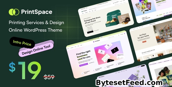 PrintSpace v1.1.4 - Printing Services & Design Online WooCommerce WordPress theme