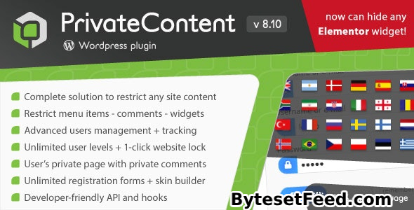 PrivateContent v8.10.3 - Multilevel Content Plugin