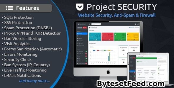 Project SECURITY v5.0.6 – Website Security, Anti-Spam & Firewall