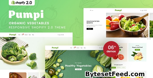 Pumpi v1.0 - Organic Vegetables Responsive Shopify 2.0 Theme