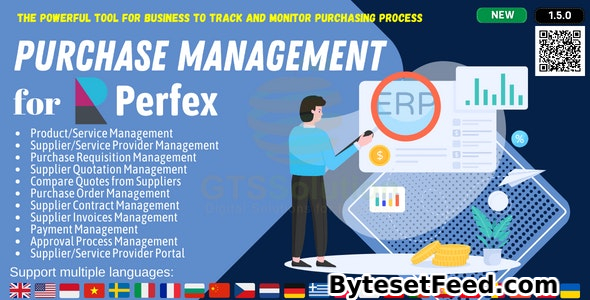 Purchase Management module for Perfex CRM v1.5.0