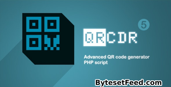 QRcdr v5.3.7 - responsive QR Code generator