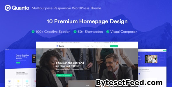Quanto v1.1.3 - Business Responsive WordPress Theme