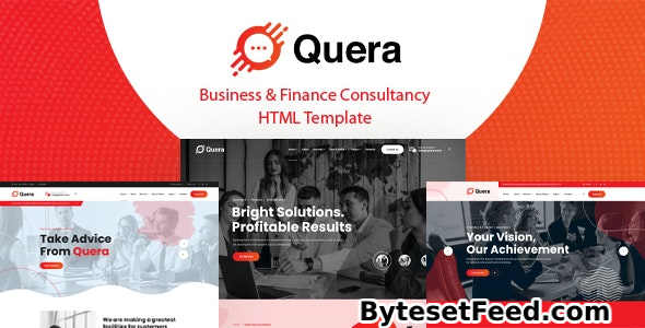 Quera – Business & Finance Consultancy HTML5 Template