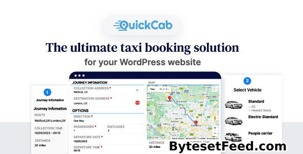 QuickCab v1.3.3 - WooCommerce Taxi Booking Plugin