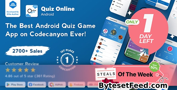 Quiz Online v7.1.5 - Trivia Quiz - Android Quiz Game with Web Quiz + Admin Panel - nulled