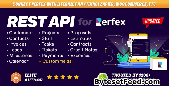 REST API module for Perfex CRM v2.0.4 - Connect your Perfex CRM with third party applications