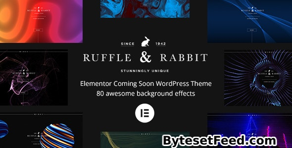 Rabbit v6.0.0 - Elementor Coming Soon WordPress Theme