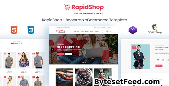 RapidShop - eCommerce Bootstrap HTML Template