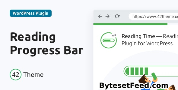 Reading Time v2.0.3 - Reading Progress Bar for WordPress