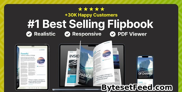Real3D FlipBook v3.69 - WordPress Plugin