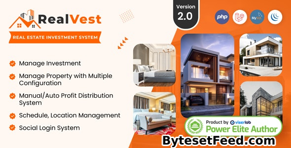 RealVest v2.0 - Real Estate Investment System - nulled