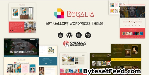 Regalia v1.0 - Artist Portfolio, Art Gallery Theme