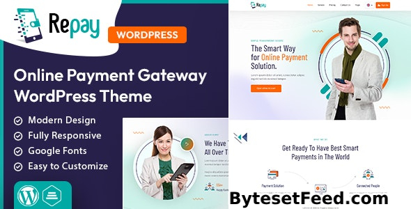 Repay v1.0 - Payment Gateway WordPress Theme