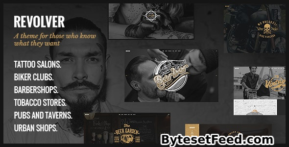 Revolver v1.9 - Tattoo Studio and Barbershop Theme