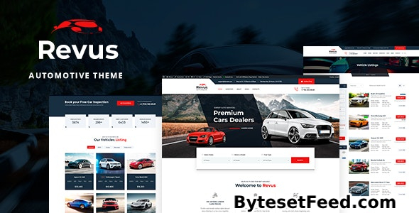 Revus v2.6.5 - Automotive & Car Rental WordPress Theme