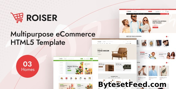 Roiser – Multipurpose eCommerce HTML5 Template