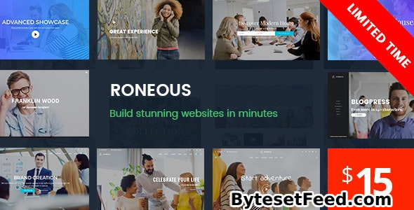 Roneous v2.0.6 - Creative Multi-Purpose WordPress Theme
