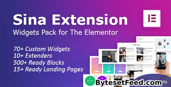 SEFE v1.11.2 - Sina Extension for Elementor