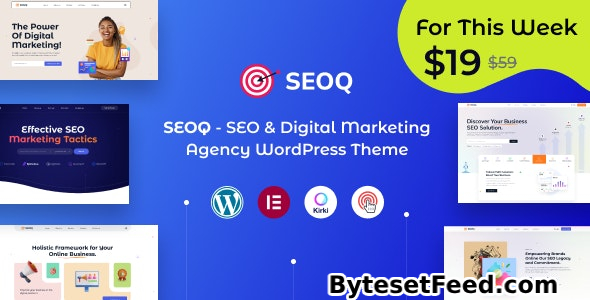 SEOQ v1.0.5 – SEO & Digital Marketing Agency WordPress Theme